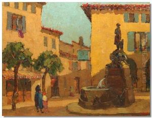 Ludlow, Continental Townsquare With Figures
