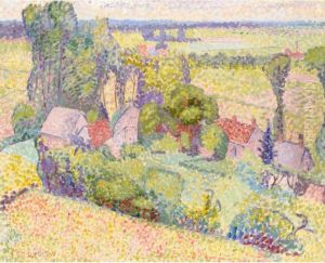Farm Landscape by Mary Sophia Ludlow