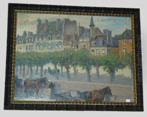 Vue De Bruges by Albert Ludovici