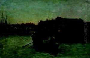 Petit Fete Dans La Barque by Albert Ludovici