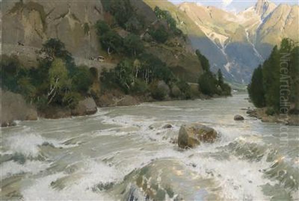 Eingang Ins Otzthal In Tirol - view 1