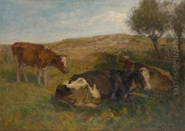 Vaches Au Pre - view 1