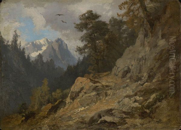 Gebirgslandschaft. - view 1