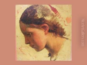 Portrait D'une Jeune Femme De Profil