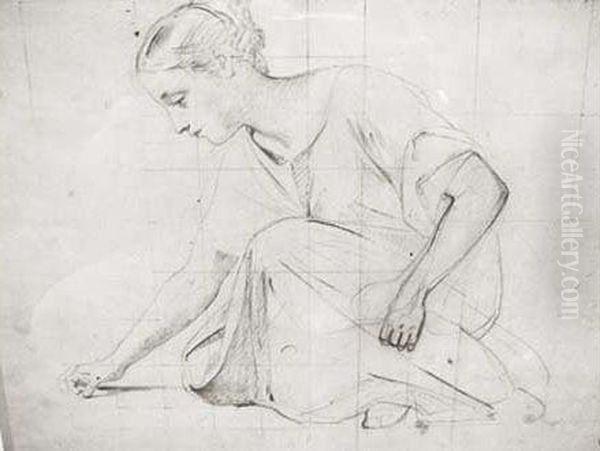 Femme Accroupie - view 1