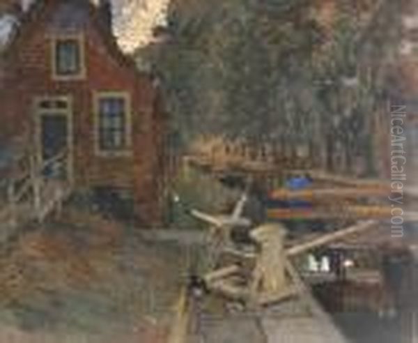 Barge With Locks - view 1