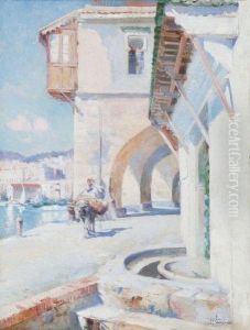 Le Port D'alger by Ferdinand Jean Luigini