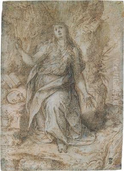 St. Mary Magdalene In The Desert - view 1