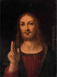 Cristo Benedicente by Bernardino Luini