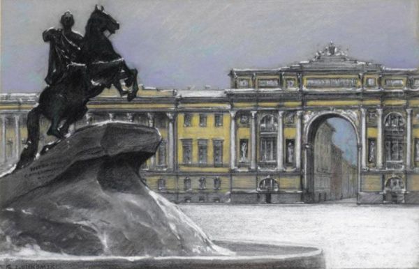 The Bronze Horseman - view 1