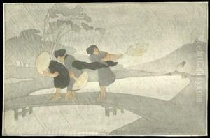 Wind And Rain by Bertha Boynton Lum