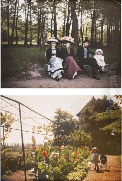 Thirteen Autochrome Plates, C. 1911 - view 1