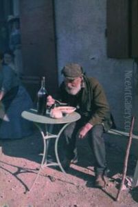 Le Repas Du Paysan by Louis Lumiere