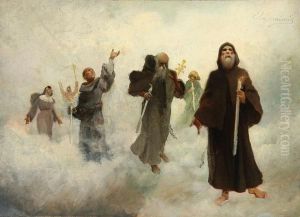 Communion Of Saints by Evariste Luminais