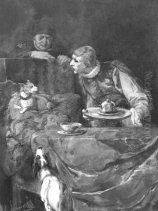 Le Repas Des Chiens by Evariste Luminais