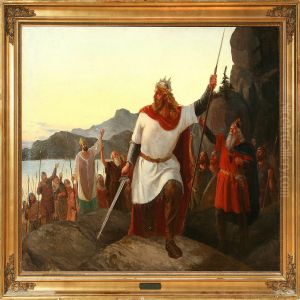 King Valdemar Sejrof Denmark Attacking Estonia
