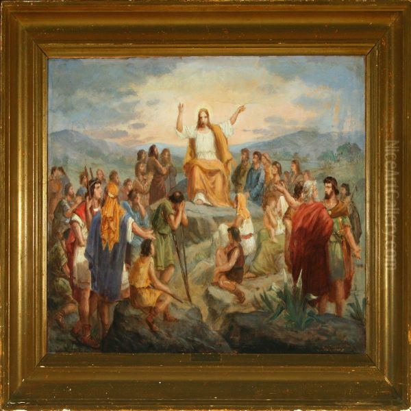 Christ Is Blessing The Crowd - view 1