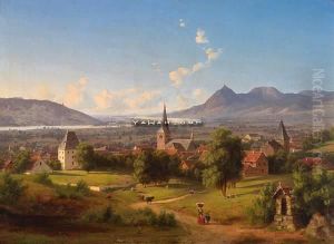 Utenfor Landsbyen by Bernt Lund