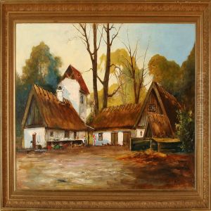 The Old Peter Liep's House In The Deer Garden,copenhagen