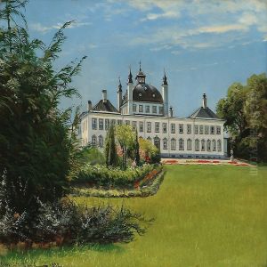 Summer Day At Fredensborg Palace, Denmark