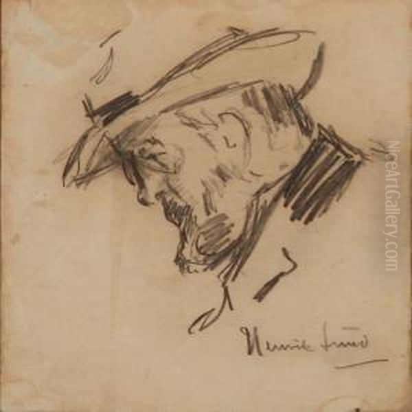 Portrait Of The Norwegian Author Hans Jaeger - view 1