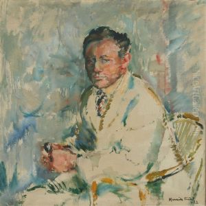 Portrait Of A. Michelsen. by Henrik Lund