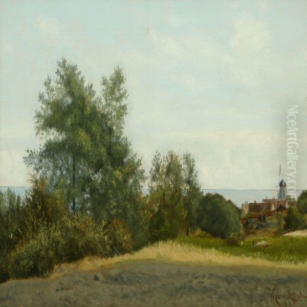 Landscape With A Mill - view 1