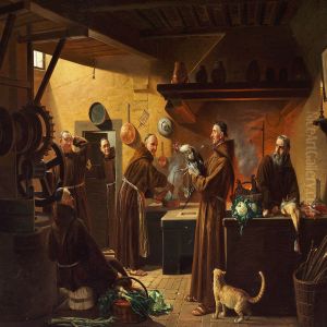 In A Monastery Kitchen