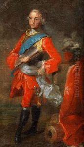 Bildnis Des Schwedischen Feldmarschalls Frederik Graf Von Fersen by Gustaf Lundberg