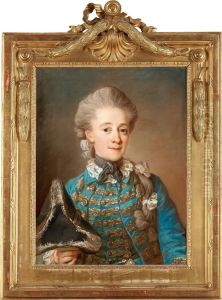 Baroness Ulrica Fredrika Cedercreutz(1730-1784) by Gustaf Lundberg