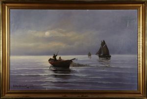 Fiskebatar by Sture Lundberg