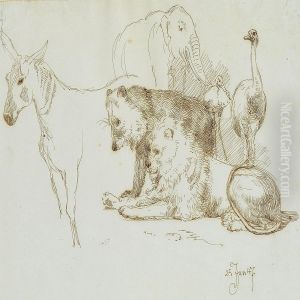 Studies Of Animals by Johan Thomas Lundbye