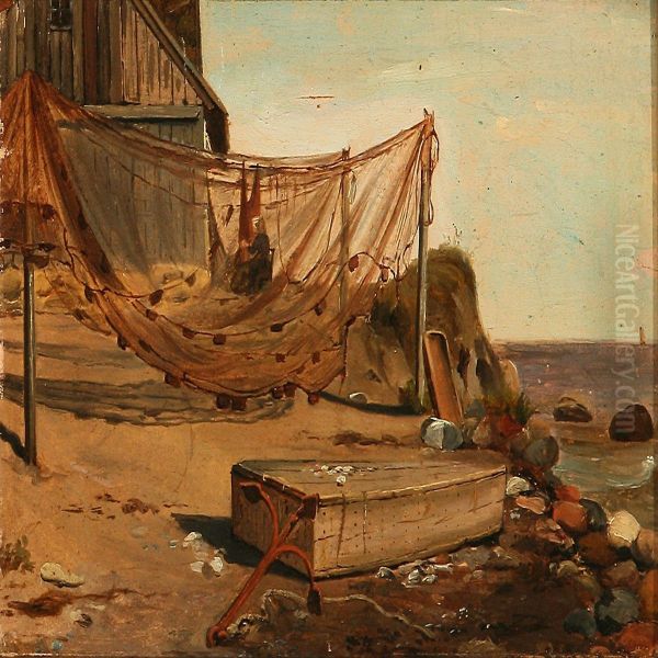 Calm Day In A Fishing Hamlet - view 1