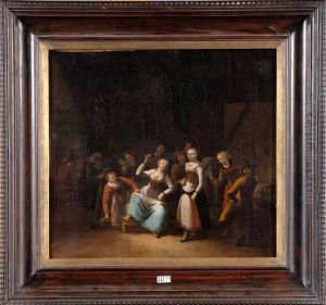 Scene D````````auberge by Gerrit Lundens