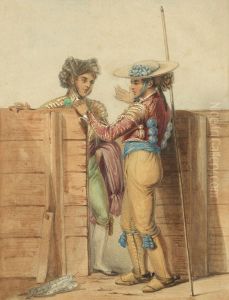 Fran En Tjurfaktning I Spanien by Egron Sellif Lundgren