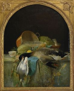 Stilleben Med Frukter by Theodor Henrick Lundh