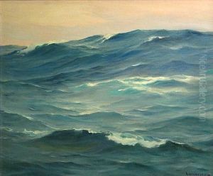 Pacific Ocean (end Of The Storm) by Leon Lundmark