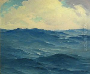 Pacific Ocean (before The Storm) by Leon Lundmark