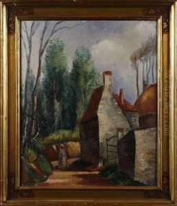 Village De Normandie by Knut Lundstrom