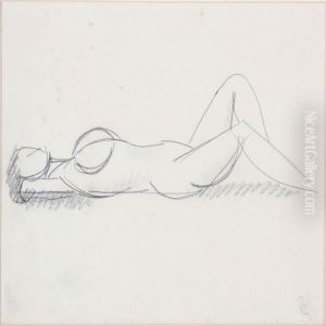 Reclining Woman by Vilhelm Lundstrom