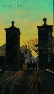 Gates At St. Augustine by Fernand Harvey Lungren