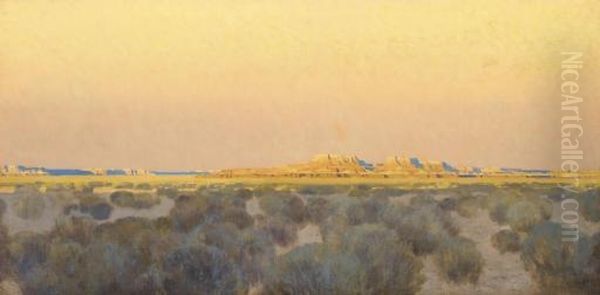 Mesa Land Sunset - view 1