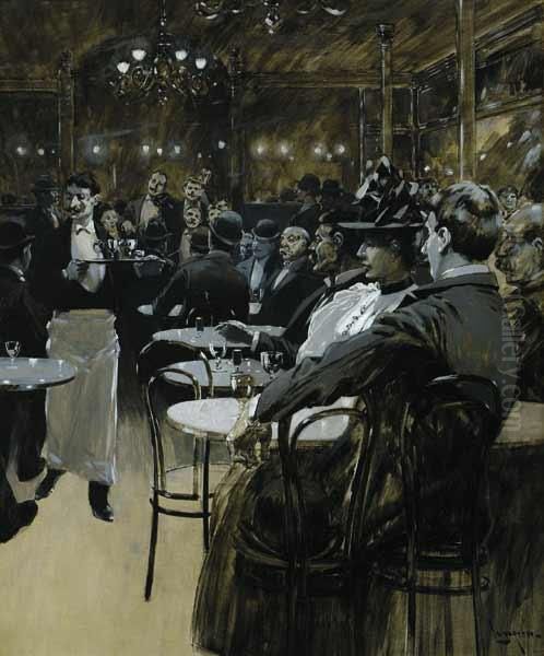 Cafe Scene - view 1
