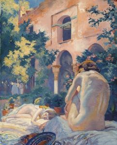 Sitting And Reclining Nude