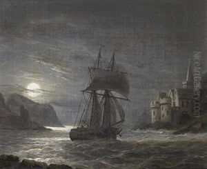 A Brig Entering Dartmouth Harbour