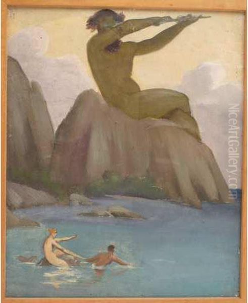 Scene Mythologique - view 1