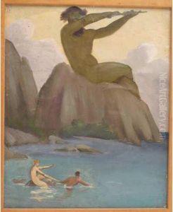 Scene Mythologique by Andre Pierre Lupiac