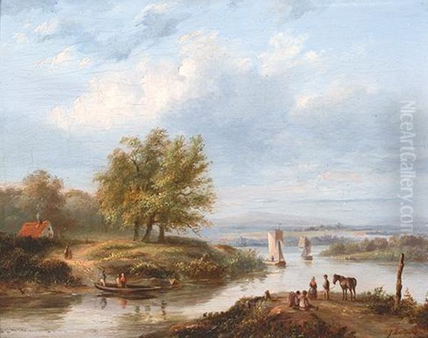 Activity Along The River - view 1