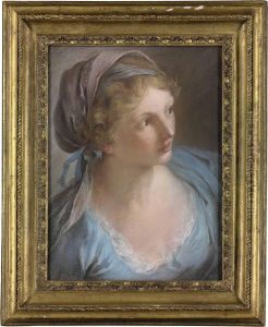 Portrait Of A Girl by Benedetto Luti