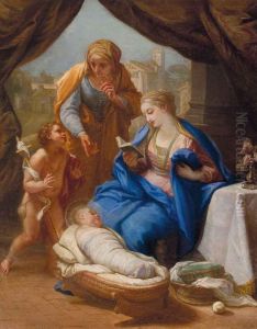 Madonna Col Bambino by Benedetto Luti